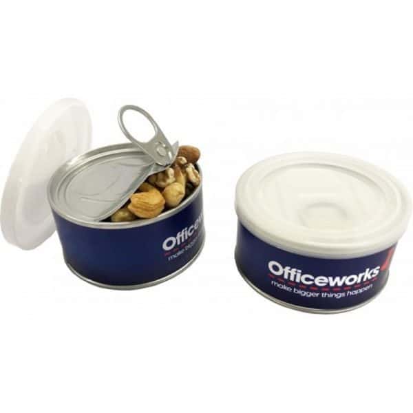 Branded Promotional Small Pull Can Mixed Nuts