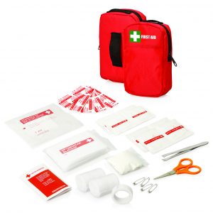 Branded Promotional First Aid Kit Belt Pouch 30pc