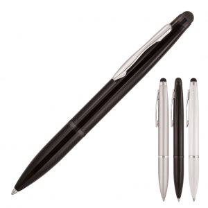 Branded Promotional Metal Pen Ballpoint Prestige Stylus 2 in 1