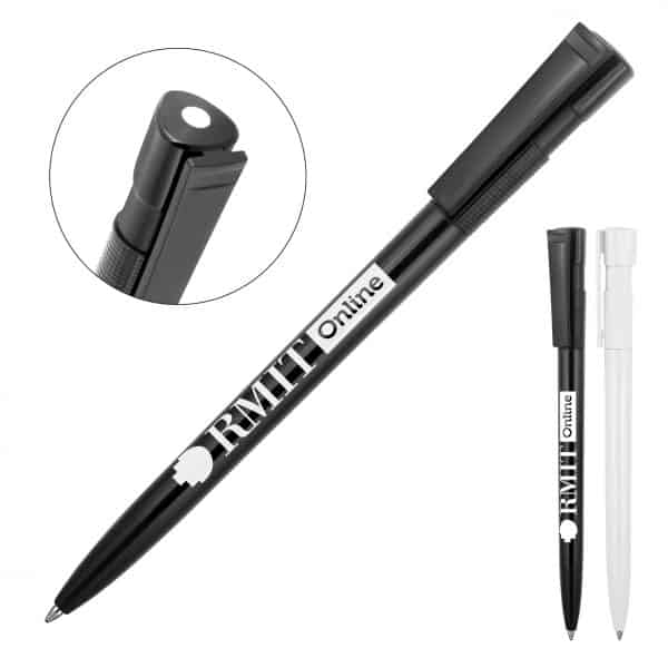 Branded Promotional Plastic Pen Ballpoint High Gloss Fantastico