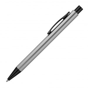 Branded Promotional Plastic Pen Ballpoint Metallic Michaela