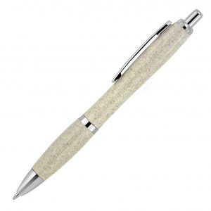 Branded Promotional Eco Pen Ballpoint Wheat Cara