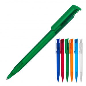 Branded Promotional Plastic Pen Ballpoint Frost Tia