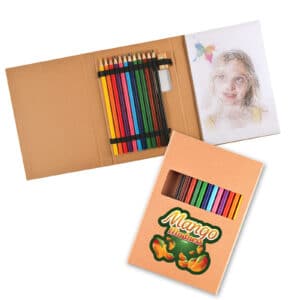 Branded Promotional Collage 12 Pencil Drawing Set