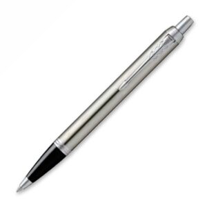 Branded Promotional Metal Pen Ballpoint Parker IM - Stainless Steel CT