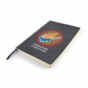 Branded Promotional Astro Soft Cover Recycled Leather Notebook