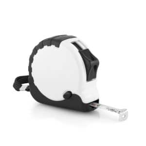 Branded Promotional TAPE MEASURE WHITE 3M