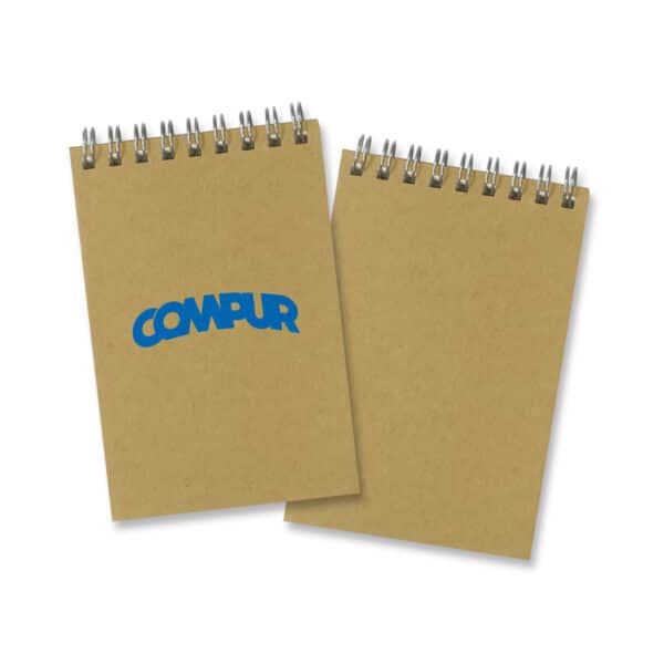 Branded Promotional Kraft Note Pad - Small
