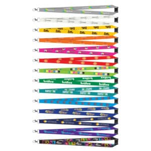 Branded Promotional Colour Max Lanyard - 20mm