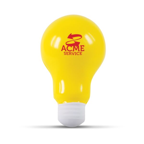 Branded Promotional Stress Light Bulb
