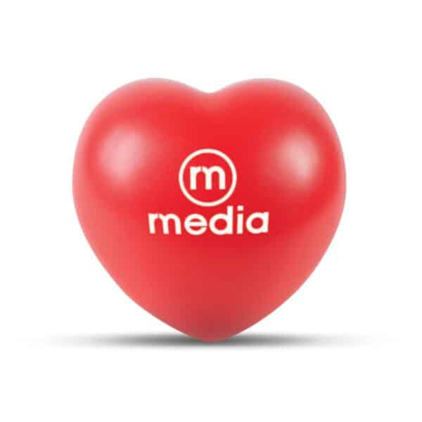 Branded Promotional Stress Heart