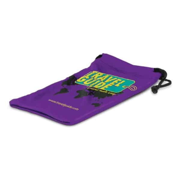 Branded Promotional Full Colour Microfibre Pouch