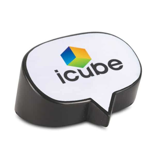 Branded Promotional Stress Speech Bubble