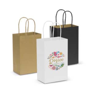 Branded Promotional Paper Carry Bag - Small