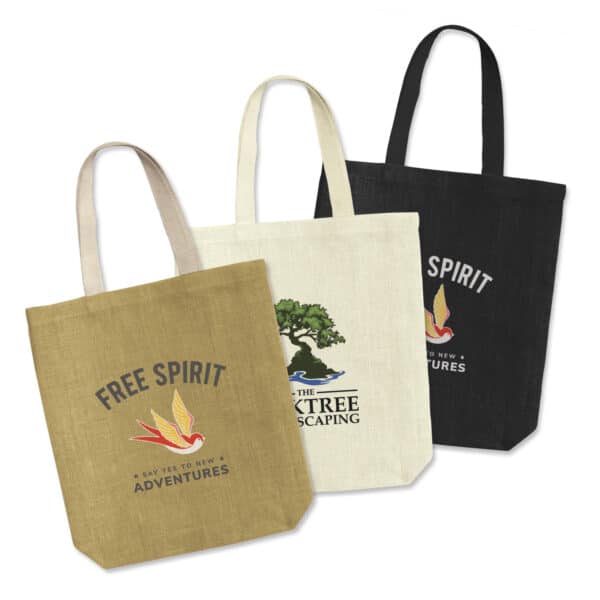 Branded Promotional Thera Jute Tote Bag