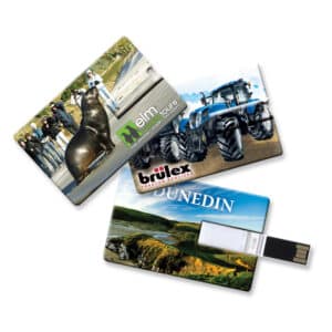 Branded Promotional Credit Card Flash Drive 4GB