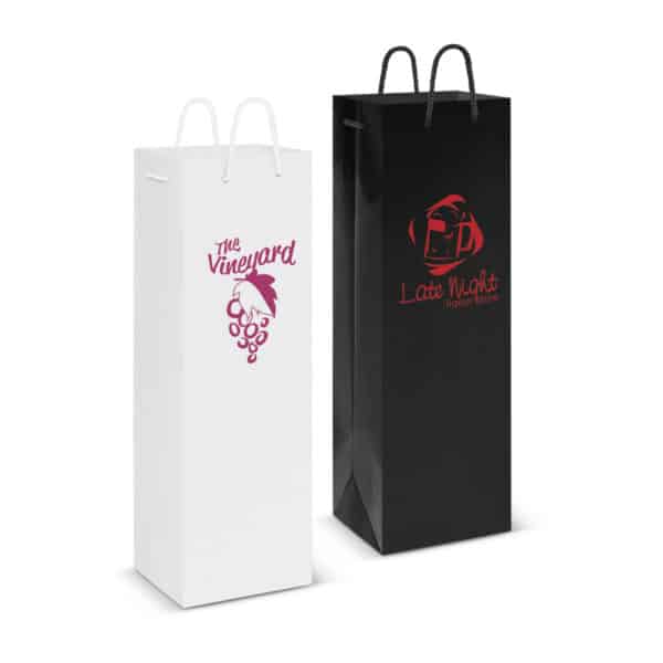 Branded Promotional Laminated Wine Bag