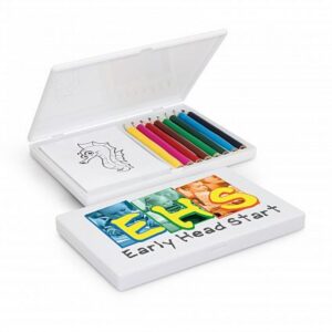 Branded Promotional Playtime Colouring Set