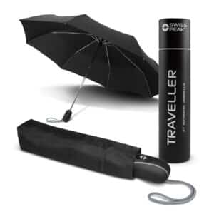 Branded Promotional Swiss Peak Traveller Umbrella
