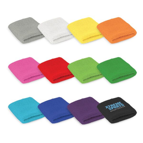 Branded Promotional Wrist Sweat Band