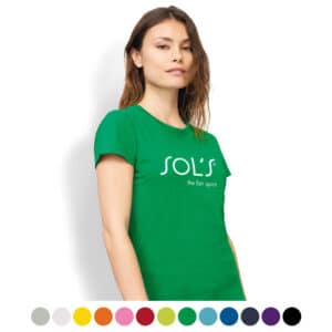 Branded Promotional SOLS Imperial Womens T-Shirt