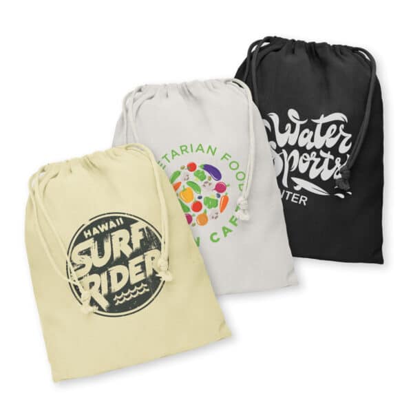 Branded Promotional Cotton Gift Bag - Medium