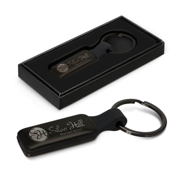 Branded Promotional Altos Key Ring - Rectangle