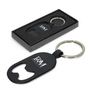 Branded Promotional Brio Bottle Opener Key Ring