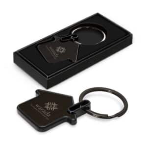 Branded Promotional Capital House Key Ring