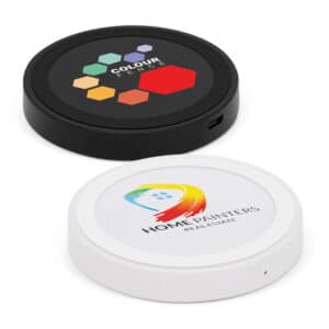 Branded Promotional Orbit Wireless Charger - Colour Match