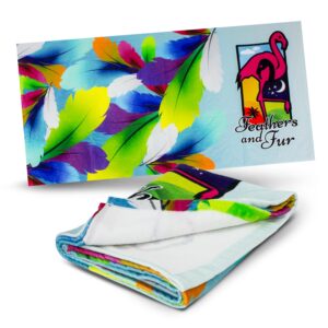 Branded Promotional Picasso Beach Towel