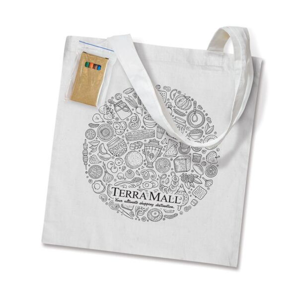 Branded Promotional Sonnet Colouring Tote Bag