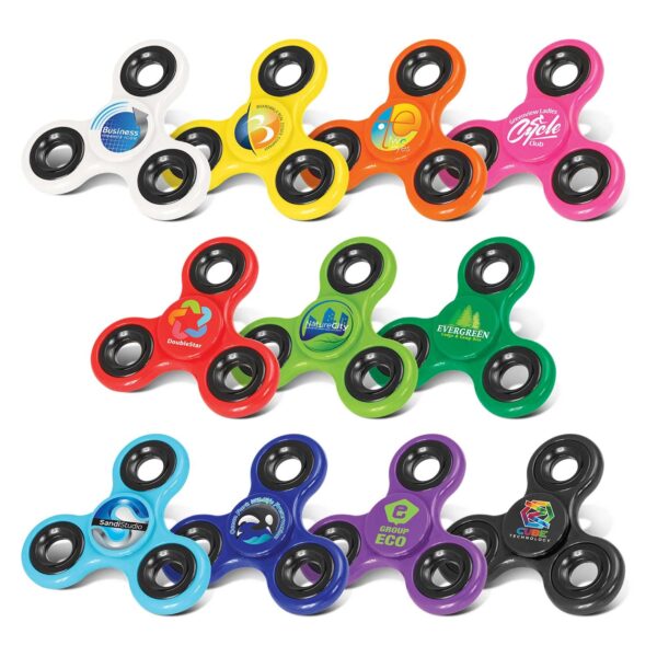 Branded Promotional Fidget Spinner - Colour Match