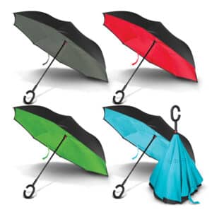 Branded Promotional Gemini Inverted Umbrella