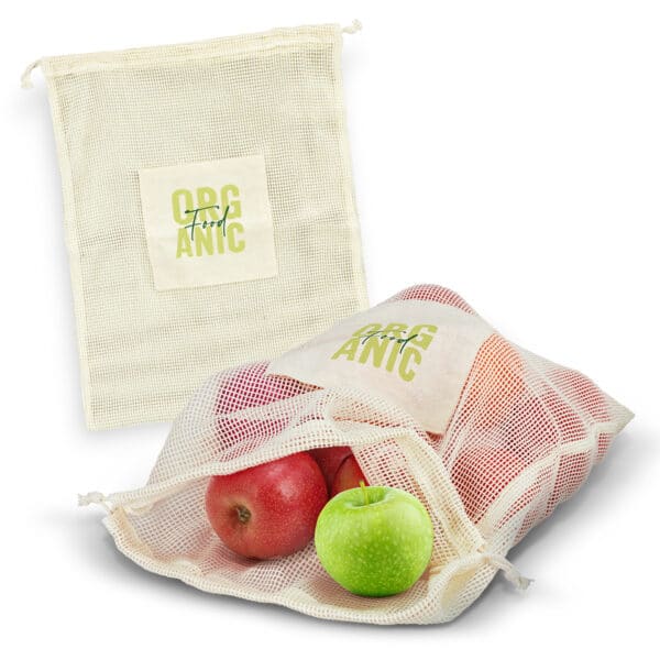 Branded Promotional Cotton Produce Bag