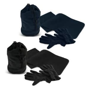 Branded Promotional Seattle Scarf And Gloves Set