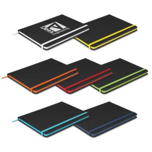 Branded Promotional Omega Black Notebook