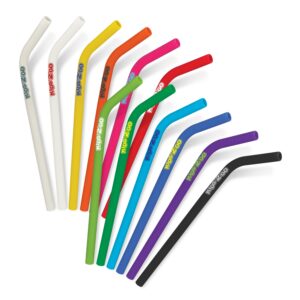 Branded Promotional Silicone Straw