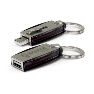 Branded Promotional Key Ring 4GB Flash Drive