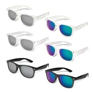 Branded Promotional Malibu Premium Sunglasses - Mirror Lens
