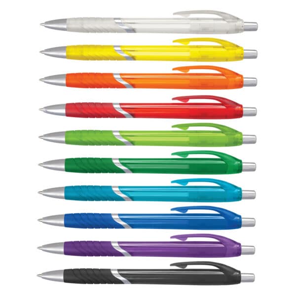 Branded Promotional Jet Pen - New Translucent