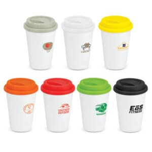 Branded Promotional Aztec Double Wall Coffee Cup