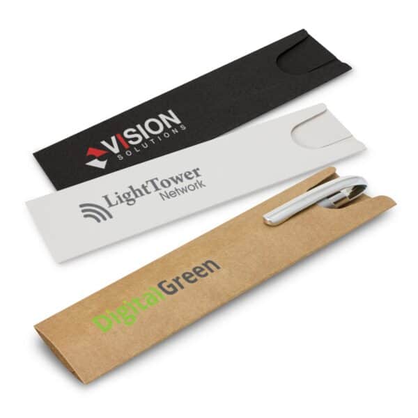 Branded Promotional Cardboard Pen Sleeve