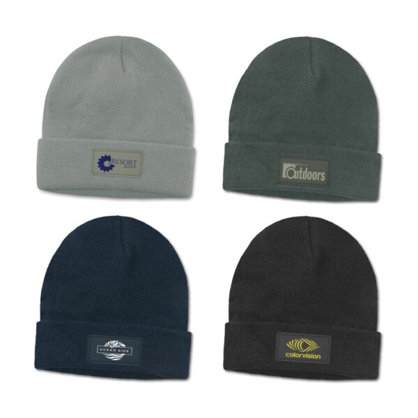 Branded Promotional Everest Beanie With Patch