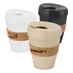 Branded Promotional Express Cup Deluxe - Cork Band