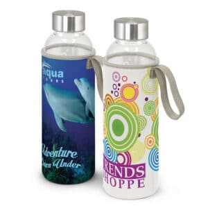 Branded Promotional Venus Glass Bottle - Full Colour