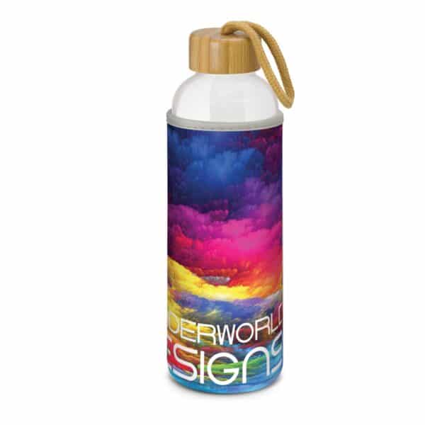Branded Promotional Eden Glass Bottle - Full Colour