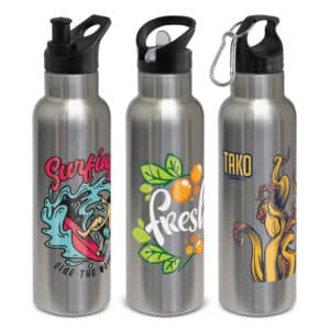 Branded Promotional Nomad Vacuum Bottle - Stainless