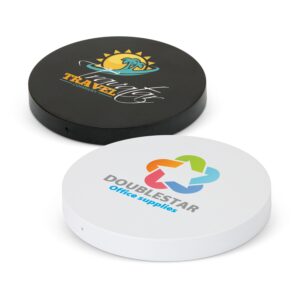Branded Promotional Vector Wireless Charger - Round