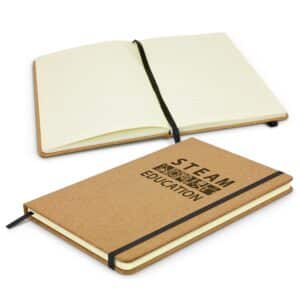 Branded Promotional Somerset Cork Notebook